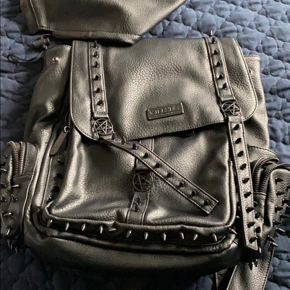 Hooded backpack